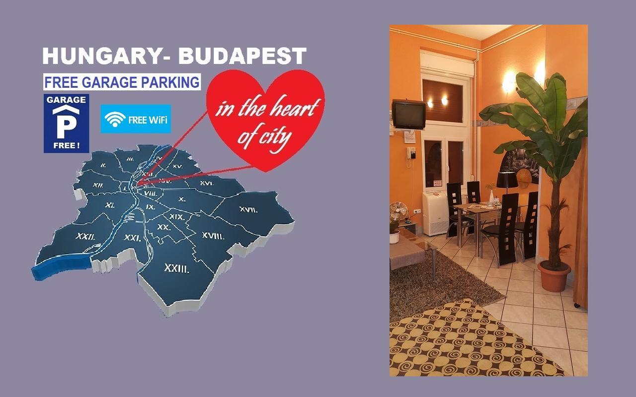 Apartment In The Center Of Budapest -Free Garage Parking Kültér fotó